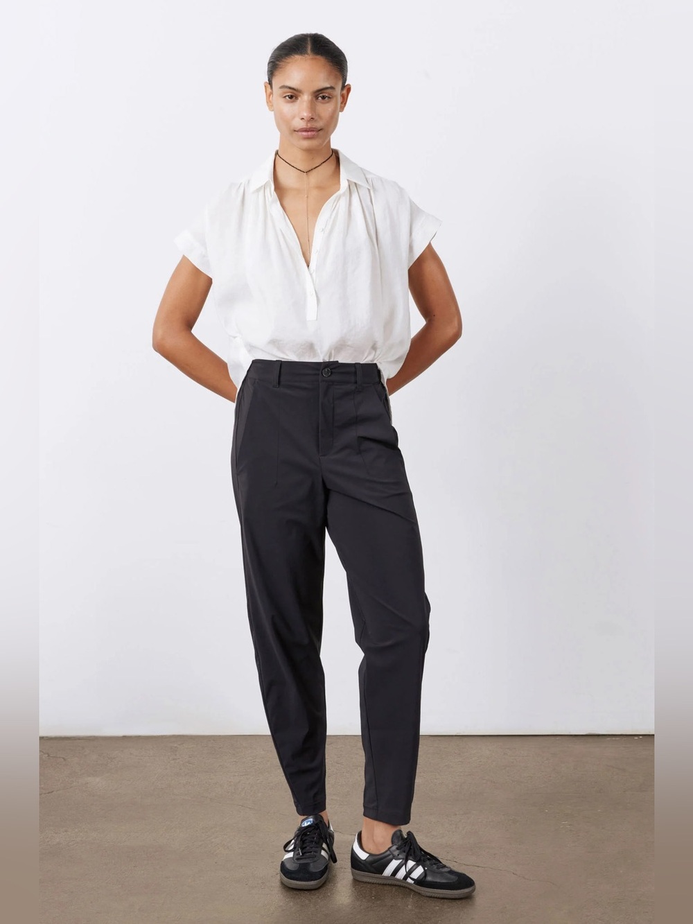Ruti Not Too Tapered Pants Black Size 4
